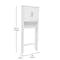Flash Furniture Vega Over the Toilet Storage Cabinet Organizer w/2 Magnetic Closure Doors, Adjustable Cabinet Shelf FS-VEGA-BATH-1-WH-GG - alternate 9
